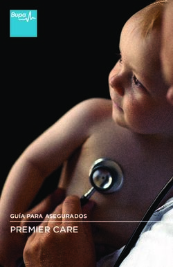 PREMIER CARE GUÍA PARA ASEGURADOS - Bupasalud