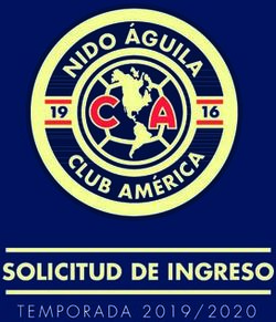 SOLICITUD DE INGRESO R ICA - UB AM É - Club América