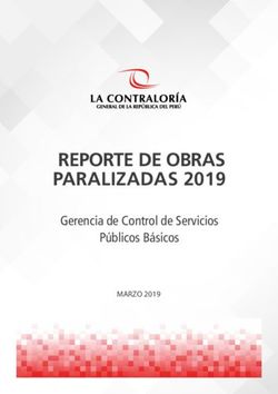 REPORTE DE OBRAS PARALIZADAS 2019 - Gerencia de Control de Servicios Públicos Básicos