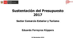 Sustentaci&oacute;n del Presupuesto 2017 - Eduardo Ferreyros K&uuml;ppers Sector Comercio Exterior y Turismo