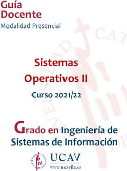Guía Docente Modalidad Presencial - Sistemas Operativos II - UCAV