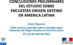 CONCLUSIONES PRELIMINARES DEL ESTUDIO SOBRE ENCUESTAS ORIGEN DESTINO EN AMERICA LATINA - Oscar Figueroa Taller técnico: Consulta sobre el estudio ...
