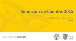 Rendici&oacute;n de Cuentas 2018 - Instituto Nacional de Biodiversidad INABIO - Ministerio del Ambiente