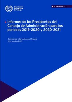 X Informes de los Presidentes del Consejo de Administraci&oacute;n para los periodos 2019-2020 y 2020-2021 - Conferencia Internacional del Trabajo 109.a ...