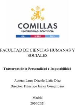 FACULTAD DE CIENCIAS HUMANAS Y SOCIALES - Trastornos de la Personalidad e Imputabilidad