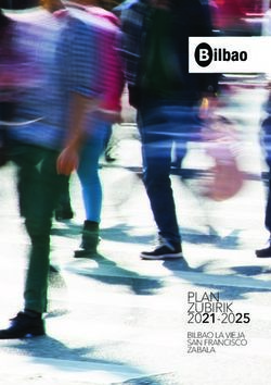 PLAN ZUBIRIK 2021-2025 - BILBAO LA VIEJA SAN FRANCISCO ZABALA - naiz