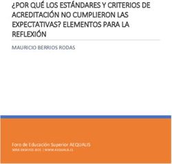 POR QUÉ LOS ESTÁNDARES Y CRITERIOS DE ACREDITACIÓN NO CUMPLIERON LAS EXPECTATIVAS? ELEMENTOS PARA LA REFLEXIÓN - MAURICIO BERRIOS RODAS - Aequalis