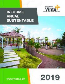 INFORME ANUAL SUSTENTABLE - www.vinte.com