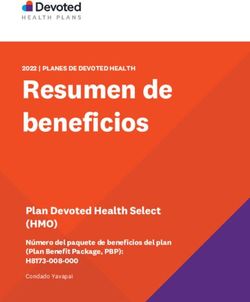 Resumen De Beneficios Plan Devoted Health Select Hmo N Mero Del