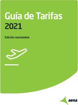 Guía de Tarifas 2021 Edición noviembre - Aena Corporativa