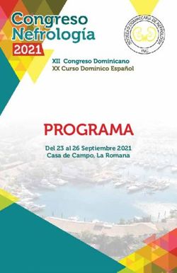 PROGRAMA Del 23 al 26 Septiembre 2021 Casa de Campo, La Romana - Sociedad Dominicana de Nefrolog&iacute;a