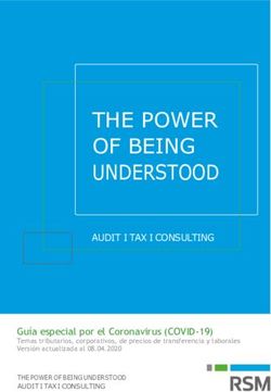 THE POWER OF BEING UNDERSTOOD - RSM Global