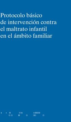 Protocolo básico de intervención contra el maltrato infantil en el ámbito familiar