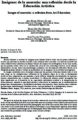 Imágenes de la anorexia: una reflexión desde la Educación Artística