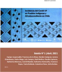 Bolet&iacute;n N 1 |Abril, 2021 - Centro de Estudios Interculturales e ...