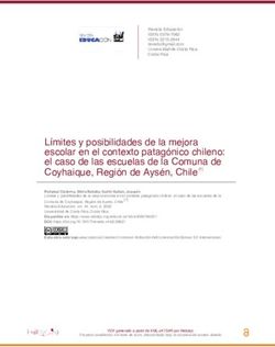 L&iacute;mites y posibilidades de la mejora escolar en el contexto patag&oacute;nico chileno: el caso de las escuelas de la Comuna de Coyhaique, Regi&oacute;n de ...