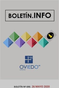 BOLET&Iacute;N N&ordm; 690. 26 MAYO 2020 - Ayuntamiento de Oviedo