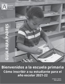 Bienvenidos a la escuela primaria - Cómo inscribir a su estudiante para el año escolar 2021-22 - Arlington Public ...