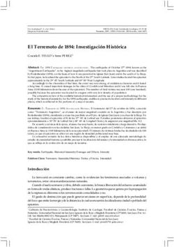 El Terremoto de 1894: Investigación Histórica