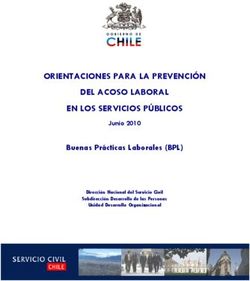 ORIENTACIONES PARA LA PREVENCIÓN DEL ACOSO LABORAL EN LOS SERVICIOS PÚBLICOS - Buenas Prácticas Laborales (BPL)