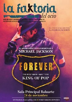 Sala Principal Baluarte - 24 de noviembre - LA FAMILIA JACKSON - La Faktoria del ocio