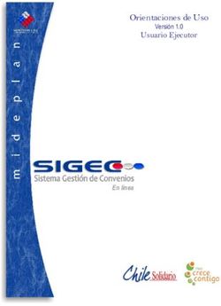 Orientaciones de Uso - En l nea - SIGEC
