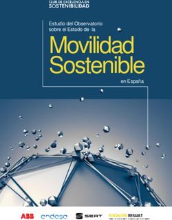 Movilidad Sostenible Estudio del Observatorio sobre el Estado de la en Espa&ntilde;a - El Espa&ntilde;ol