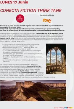 CONECTA FICTION THINK TANK - LUNES 17 Junio - Baluarte