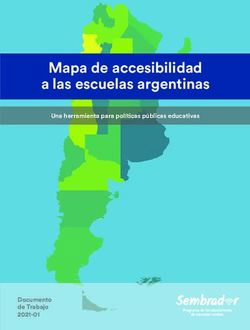 Mapa de accesibilidad a las escuelas argentinas - Una herramienta para pol&iacute;ticas p&uacute;blicas educativas - Documento de Trabajo - Fundaci&oacute;n ...