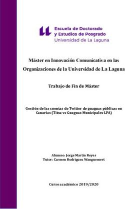 M&aacute;ster en Innovaci&oacute;n Comunicativa en las Organizaciones de la Universidad de La Laguna