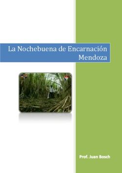 La Nochebuena de Encarnaci&oacute;n Mendoza