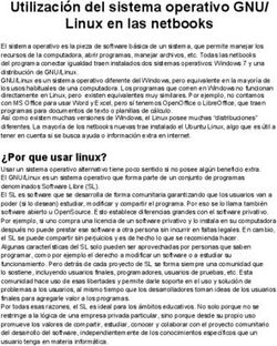 Utilizaci&oacute;n del sistema operativo GNU/ Linux en las netbooks