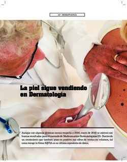 La piel sigue vendiendo en Dermatolog&iacute;a - Noticias IM M&eacute;dico ...