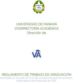 UNIVERSIDAD DE PANAMÁ VICERRECTORÍA ACADÉMICA - REGLAMENTO DE TRABAJO DE GRADUACIÓN Aprobado en reunión N 3-15 del consejo General Universitario ...
