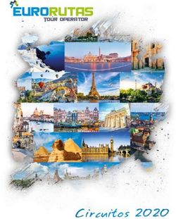 Circuitos 2020 - Italtravel Representaciones Turisticas