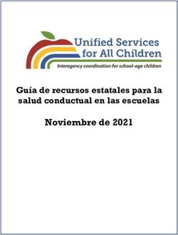 Noviembre de 2021 Guía de recursos estatales para la salud conductual en las escuelas - Texas School Mental Health