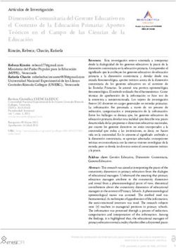 Dimensi&oacute;n Comunitaria del Gerente Educativo en el Contexto de la Educaci&oacute;n Primaria: Aportes Te&oacute;ricos en el Campo de las Ciencias de la Educaci&oacute;n