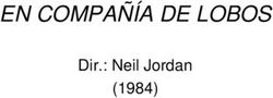 EN COMPA&Ntilde;&Iacute;A DE LOBOS Dir.: Neil Jordan (1984)
