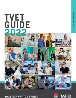 TVET GUIDE 2022 - YOUR PATHWAY TO A CAREER - TAFE NSW