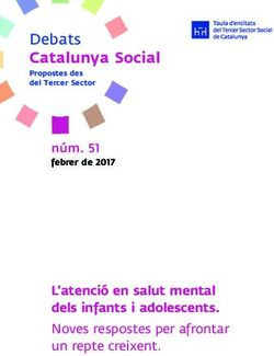 Catalunya Social Debats - L'atenció en salut mental dels infants i adolescents - Taula Tercer Sector