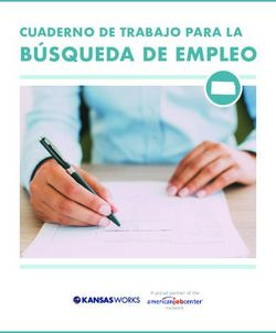 BÚSQUEDA DE EMPLEO CUADERNO DE TRABAJO PARA LA - A proud partner of the network - Kansas Department of Commerce