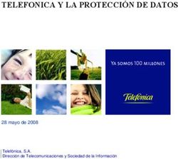 TELEFONICA Y LA PROTECCIÓN DE DATOS - 28 mayo de 2008
