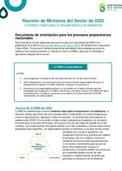 Reuni&oacute;n de Ministros del Sector de 2022 - Construir mejor para la recuperaci&oacute;n y la resiliencia - Sanitation and ...