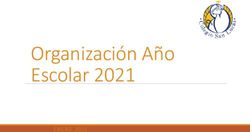 Organización Año Escolar 2021 - ENERO 2021 - Colegio San Lucas