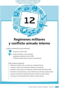 12 Regímenes militares y conflicto armado interno - El maestro en casa