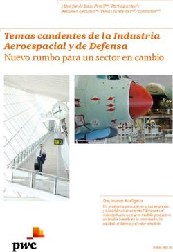 Temas candentes de la Industria Aeroespacial y de Defensa Nuevo rumbo para un sector en cambio