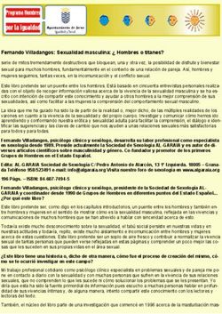 Fernando Villadangos: Sexualidad masculina: Hombres o titanes?