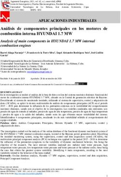 APLICACIONES INDUSTRIALES - Análisis de componentes principales en los motores de combustión interna HYUNDAI 1.7 MW