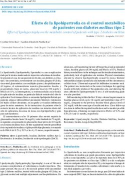 Efecto de la lipohipertrofia en el control metab&oacute;lico de pacientes con diabetes mellitus tipo 2 - SciELO Colombia