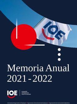 Memoria Anual 2021 2022 - International ...